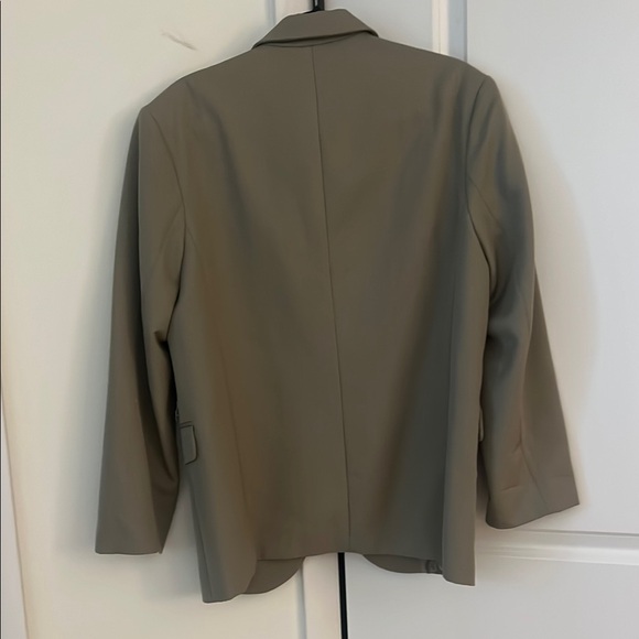 Anine Bing Quinn Blazer Green Khaki - Picture 9 of 9